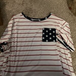 USA flag shirt